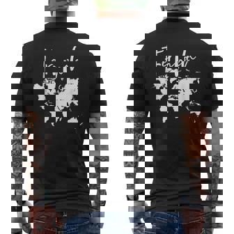 Fernweh Idea For Travellers & Travel Bloggers T-Shirt mit Rückendruck - Seseable