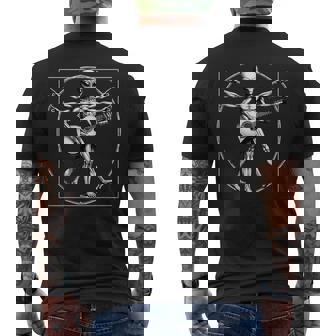 Festival De Musique Guitar Rocker Guitar Rocker Deitruvian Man Alien T-shirt imprimé au dos - Cadeauxyz