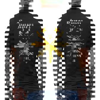 Filipino Heritage KAMPEON Polynesian Tribal Warrior Tattoo Tank Top Men's Back Print T-Shirt - Monsterry