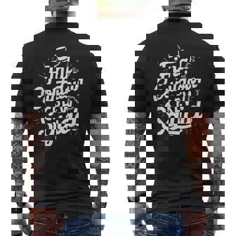 Final Countdown Crew Squad Bachelor Party Wedding Groom Tee Men's Back Print T-Shirt - Monsterry