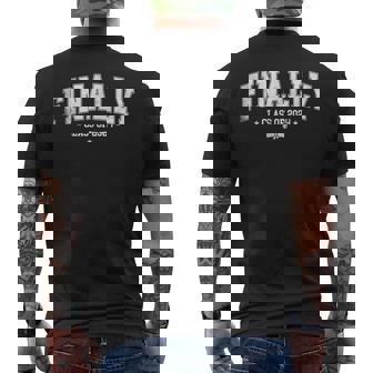 Finally Class Of 2024 High School Senior Year Seniors Grad Men's Back Print T-Shirt - Monsterry