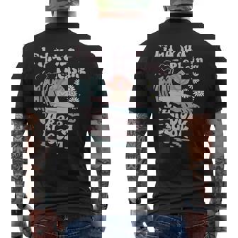 Find Your Pleasing Mushroom Bloom Flower Men's Back Print T-Shirt - Monsterry