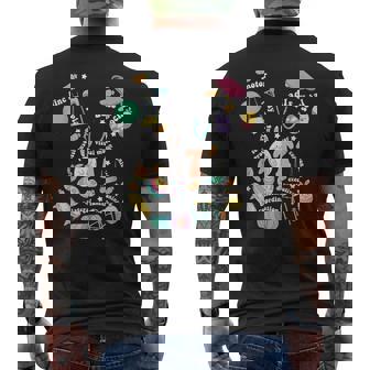 Fine Motor Promoter Occupational Therapy Easter Men's Back Print T-Shirt - Monsterry