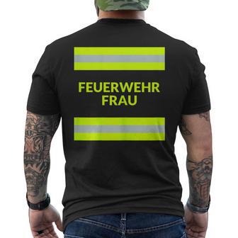 With Fire Brigade T-Shirt mit Rückendruck - Geschenkecke