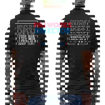 Fireworks Director Fireworks Director If I Run You Run Men's Back Print T-Shirt - Monsterry