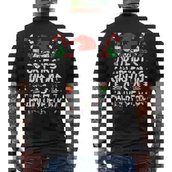 Our First Christmas As A Family Of Four 2024 For New Mom Dad Men's Back Print T-Shirt - Monsterry