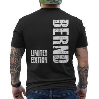 First Name Limited Edition Birthday For Bernd T-Shirt mit Rückendruck - Geschenkecke