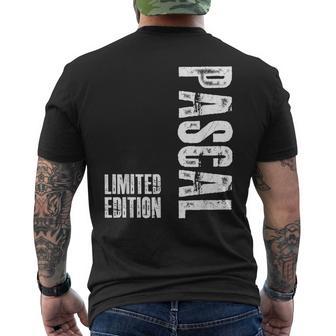 First Name Limited Edition Birthday For Pascal T-Shirt mit Rückendruck - Geschenkecke