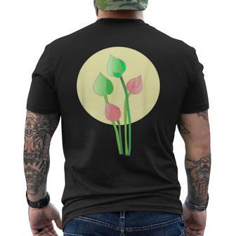 Fleur De Lotus Bouddhiste T-shirt imprimé au dos - Cadeauxyz