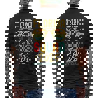 Florida Vacation Squad 2025 Group Matching Family Vacation Men's T-shirt Back Print | Mazezy