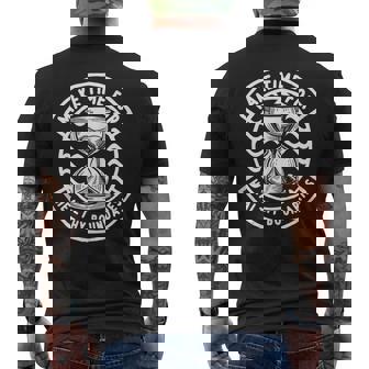 Focus On Setting Healthy Boundaries Tank Top Men's Back Print T-Shirt - Monsterry