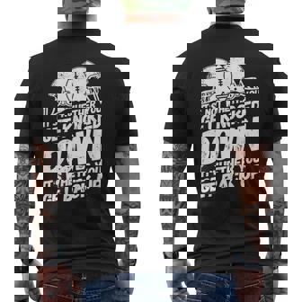 Football Watch Party Viewing Saying Get Up Men's Back Print T-Shirt - Monsterry