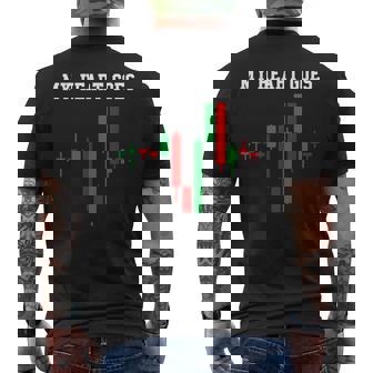 Forex Heart Beat Trading Passion Camiseta Hombre Estampado Espalda - Regaloses