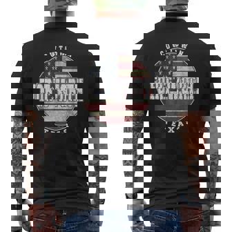 Fort Worth Texas Drapeau Américainintage T-shirt imprimé au dos - Cadeauxyz