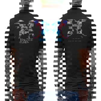 Fractal Fantasy Dragons Imagine T-shirt imprimé au dos - Cadeauxyz