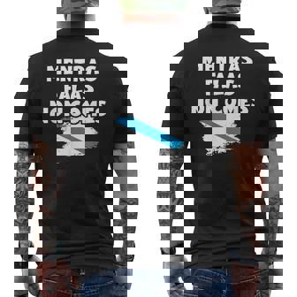 Frases Gallegas Mentras Falas Non Comes Frases En Gallego Camiseta Hombre Estampado Espalda - Regaloses