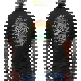 Fresno Ca California Vintage Distressed Men's T-shirt Back Print - Thegiftio UK
