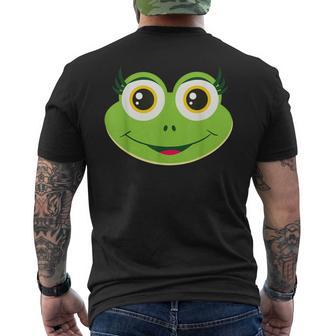 Frog Face Costume For Carnival And Fancy Dress T-Shirt mit Rückendruck - Geschenkecke