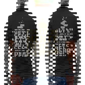 Fuerte De Mente Fuerte De Cuerpo Gimnasio Fitness Camiseta Hombre Estampado Espalda - Regaloses