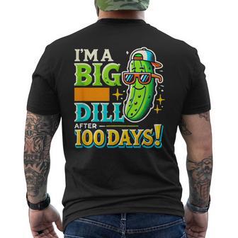 100 Days Of School Boys Happy 100Th Day Of School Men's T-shirt Back Print - Thegiftio UK