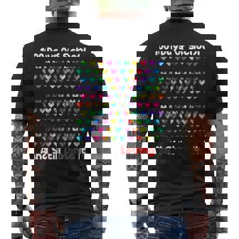 100 Jours D'école Et Toujours Aimer Ça Hearts 100E Jour T-shirt imprimé au dos - Cadeauxyz