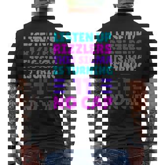11 Year Old Birthday Rizz Sigma Brain Rot Men's T-shirt Back Print - Thegiftio UK