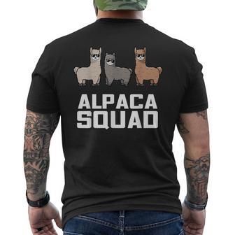 Alpaca For Alpaca Squad Lovers T-Shirt mit Rückendruck - Geschenkecke