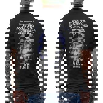 Alpha Wolf Meme If They Talk Behind Your Back Fart Men's T-shirt Back Print - Thegiftio UK