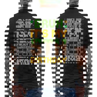 Birthday Boy It's My 5Th Birthday Video Game Pixel Men's T-shirt Back Print | Seseable CA