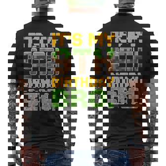 Birthday Boy It's My 9Th Birthday Video Game Pixel Men's T-shirt Back Print | Seseable CA