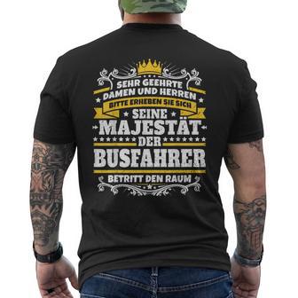 Bus Driver I Job Colleague Bus Job T-Shirt mit Rückendruck - Geschenkecke