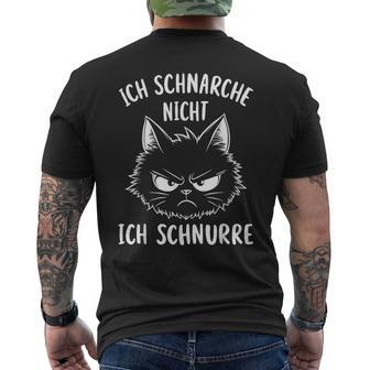 With Cat Motif T-Shirt mit Rückendruck - Geschenkecke