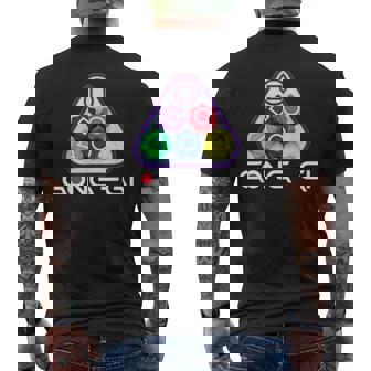 Catching Toygonggi Korean Squid Traditional Game Men's T-shirt Back Print - Thegiftio UK