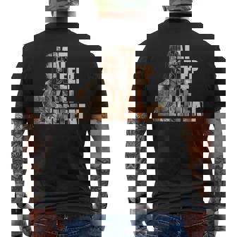 Eat Sleep Yeet Repeat Vintage Wrestling Saying Mens Men's T-shirt Back Print | Seseable CA