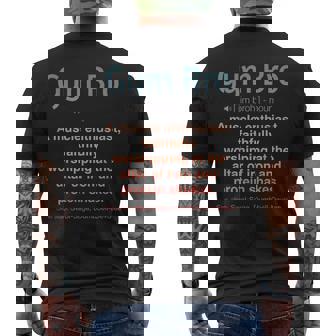 Gym Workout Gym Bro Camiseta Hombre Estampado Espalda - Regaloses