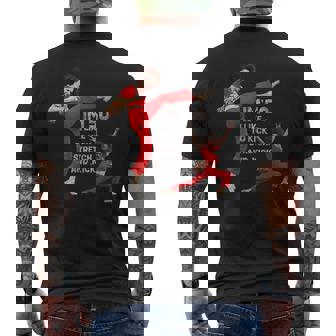 I’M Fifty Five-Oh 50 Kick Lady Birthday Men's T-shirt Back Print - Seseable