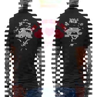 I'm A Sucker For My Patients Inclusion Slp Valentine Men's T-shirt Back Print - Thegiftio UK