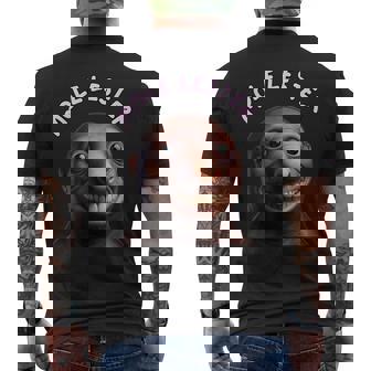 Silly Mole Inappropriate Embarrassing -Adults Men's T-shirt Back Print - Thegiftio UK