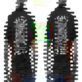 St Patrick's Day Irish Skibidi St Pat Rizz Men's T-shirt Back Print | Mazezy