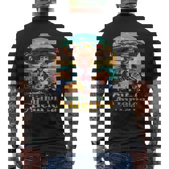 Trump Gulf Of Us America Retro Est 2025 Gulf Of Us Men's T-shirt Back Print | Seseable CA