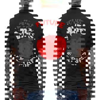 Futuro Esploratore Di Marte Planeta Explorer Espacio Camiseta Hombre Estampado Espalda - Regaloses
