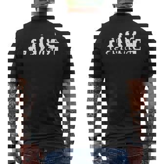 Gamer Evolution Gaming Programmer Gamer T-Shirt mit Rückendruck - Seseable