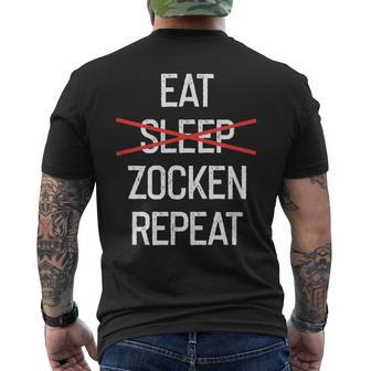 Gamer Zocken Gamer T-Shirt mit Rückendruck - Geschenkecke