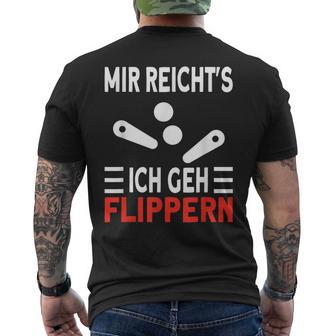 Gaming Flipper Pinball T-Shirt mit Rückendruck - Geschenkecke