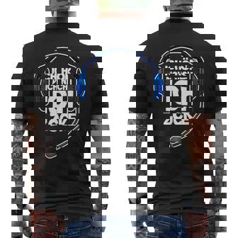Gaming Ich Hör' Dich Nicht Ich Zocke Ich Hör T-Shirt mit Rückendruck - Seseable