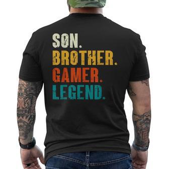 Gaming For Nage Boys 8-16 Years Old Birthday Gamer T-Shirt mit Rückendruck - Geschenkecke