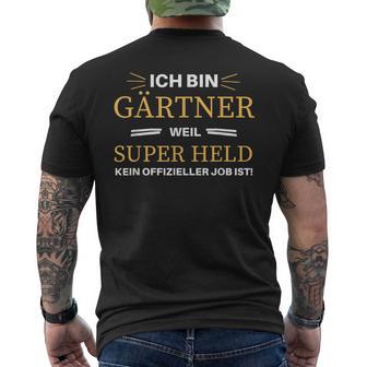 Gardener Idea Garden Saying T-Shirt mit Rückendruck - Geschenkecke