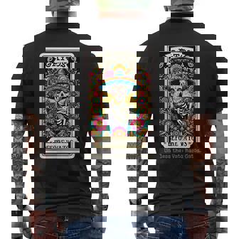 Gatos Before Vatos Unless The Vato Has Gatos Cinco De Mayo Men's Back Print T-Shirt - Monsterry