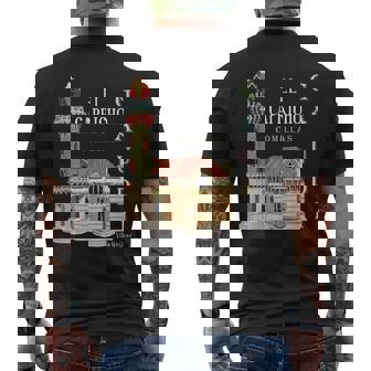 Gaudi Dessin À La Mainilla El Capricho Comillas Espagne T-shirt imprimé au dos - Cadeauxyz