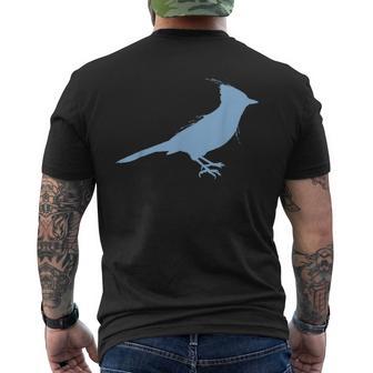 Geai Bleu Oiseau T-shirt imprimé au dos - Cadeauxyz
